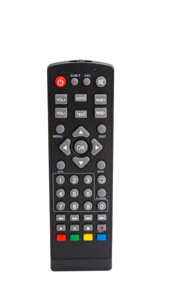 Television Remotes Isolated White Background — Stock Photo, Image