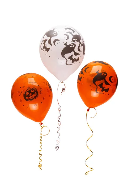 Balloon Halloween Celebration Isolated White Background — Stock Photo, Image