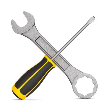 araçları beyaz arka plan üzerinde. İzole 3d çizim