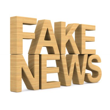 Beyaz arka plan haberleri. İzole 3d çizim