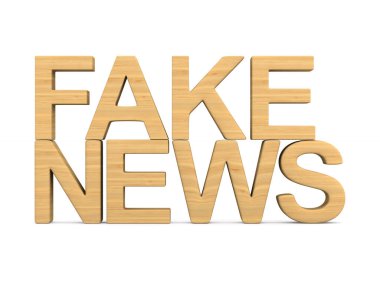 Beyaz arka plan haberleri. İzole 3d çizim