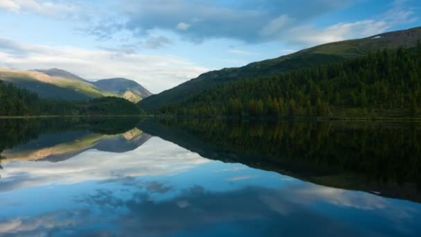 Altaj Mooi Hoogland Landschap Rusland Siberië Timelapse — Stockvideo