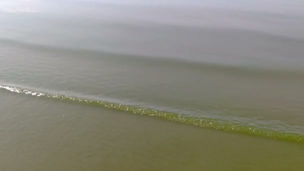 Волны Реке Водный Пейзаж — стоковое видео