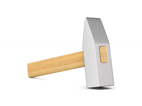 Hammer White Background Isolated Illustration — Stock Photo, Image