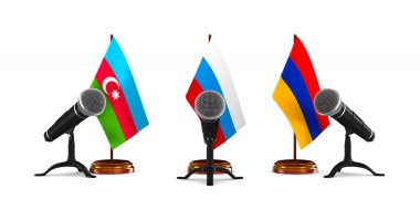 Ermenistan, Azerbaycan ve Azerbaycan arasındaki müzakere. İzole edilmiş 3B çizim oranı