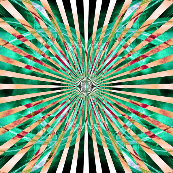 Kalejdoskopisk psykedeliska mönster. Abstrakta symmetriska lysande b — Stockfoto