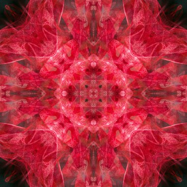 Sanat psychedelic desen. Simetrik renkli arka plan.