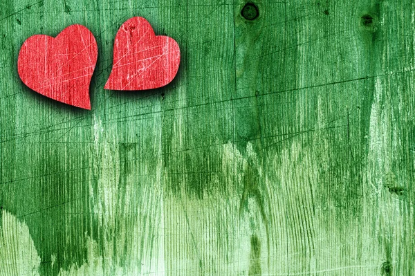 Valentinstag bunter Hintergrund mit Herzform. — Stockfoto