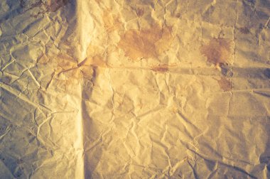 Kağıt doku. Buruşuk eski kirli karton sıkıntılı ve endüstriyel arka plan tasarım.