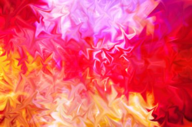 Parlak çok renkli arka plan dijital olarak boyalı lekeli efektli.