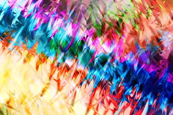 Fundo abstrato multicolorido brilhante com um efeito manchado pintado digitalmente . — Fotografia de Stock