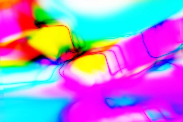 Lichte multicolor abstracte achtergrond met een digitaal geschilderde vlekkerig effect. — Stockfoto