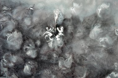 Soyut tek renkli grunge doku. Gri dekoratif sıkıntı arka plan. Tasarım, sanat için şablon.