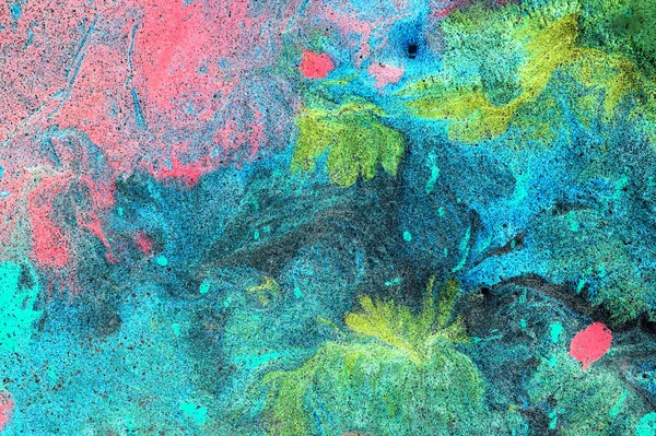 Abstrakte farbige Grunge-Textur. bunte Malerei Hintergrund. natürlicher Luxus. Kopierraum. — Stockfoto