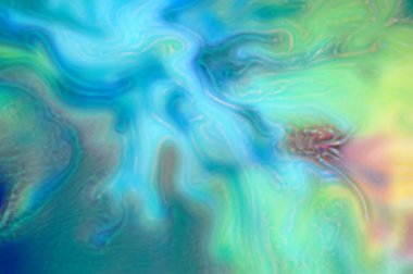 Soyut yanardöner holografik neon arkaplan. Hologram canlı stil modeli. Arkaplan inci dokusu.