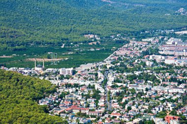 Dağdan Kemer'in En İyi Görünümü. Antalya Province, Türkiye
