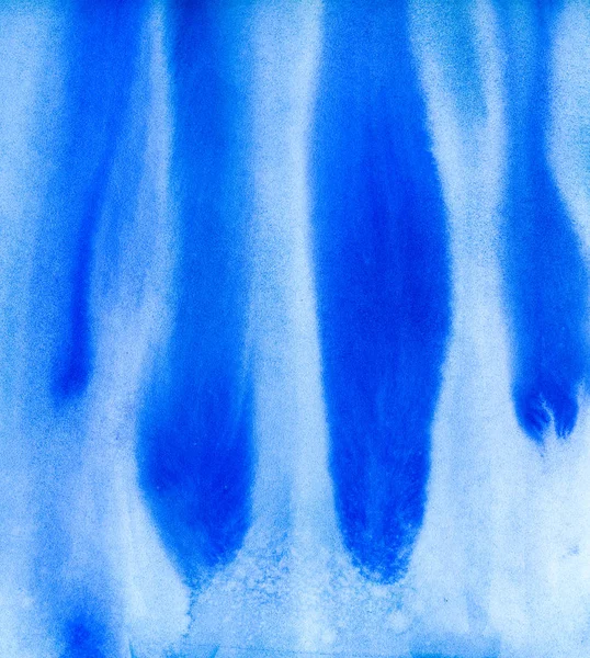 Blue Vertical Strokes Watercolor Texture — Stock Photo, Image