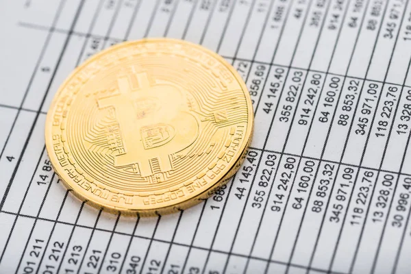 Altın Bitcoin Cryptocurrency Jeton Sayısı Telifsiz Stok Imajlar