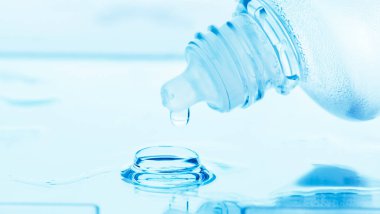 Objektif çözüm ve durum tablo ile şişe