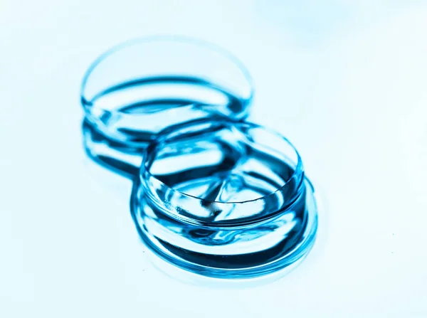 Two Contact Lenses Reflection — Stock Photo, Image