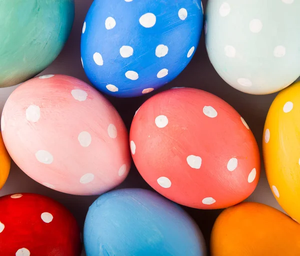 Lot Easter Eggs Background — Stock Photo, Image