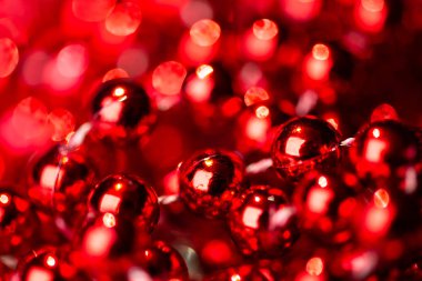 Noel dekorasyon arka plan bokeh ışıklar ile