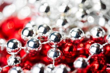 Noel dekorasyon arka plan bokeh ışıklar ile