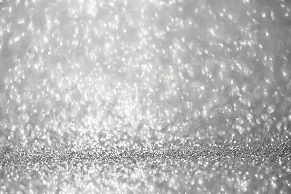 Silber Weihnachten Glitter Abstrakten Hintergrund — Stockfoto