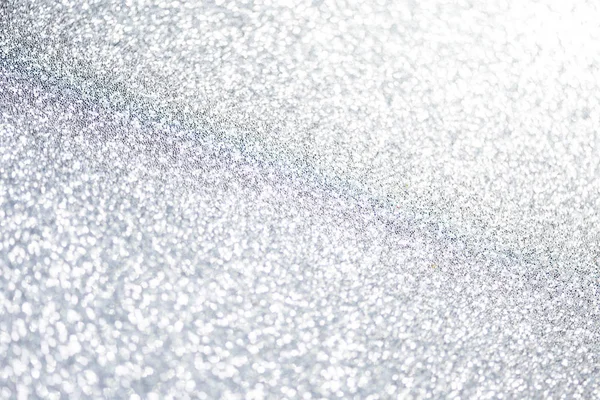 Silver Christmas Glitter Abstract Background — Stock Photo, Image