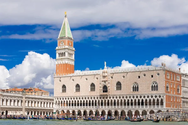 Venice Landmark View Sea Piazza San Marco Mark Square Campanile — Stock Photo, Image