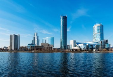 İskele iskele setin Yekaterinburg şehir