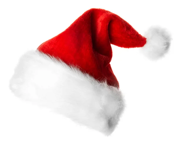 Красная шляпа Деда Мороза — стоковое фото
