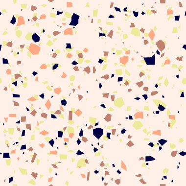 Dekoratif stilinde Terrazzo seamless modeli