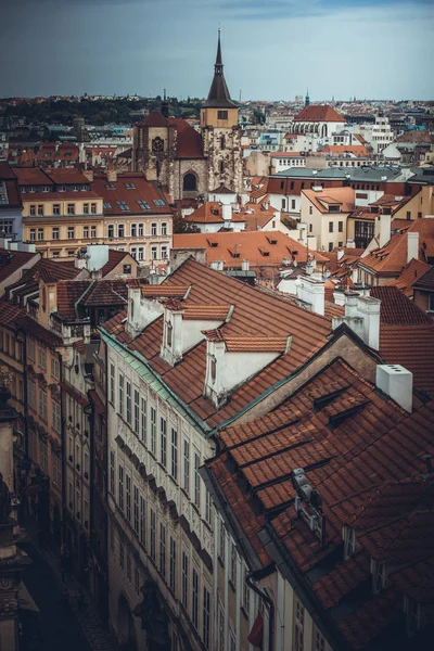 Prager Dächer — Stockfoto