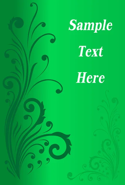 çarpık bir desen ile reklam tasarımı çeşitli için yeşil etiket boş