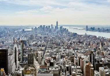 Cityscape görünümü Manhattan, New York City, Amerika Birleşik Devletleri