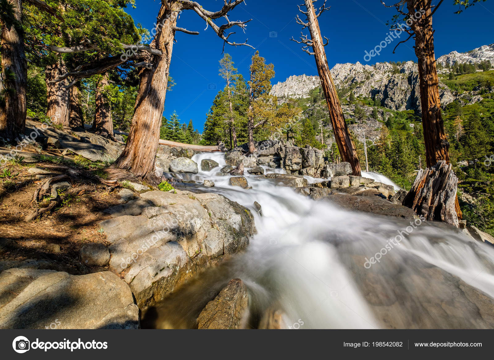 Eagle Falls Lake Tahoe California Usa — Stock Photo © haveseen