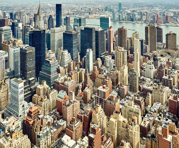 Cityscape Uitzicht Manhattan New York City Verenigde Staten — Stockfoto