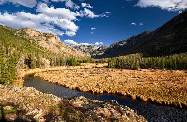 East Inlet Creek Rocky Mountain National Park Landscape Colorado Usa — Stock Photo, Image