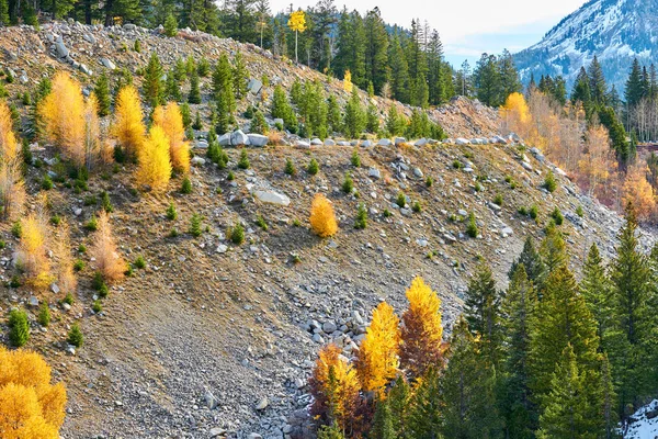 Автострада Колорадо Осенью Сша — стоковое фото
