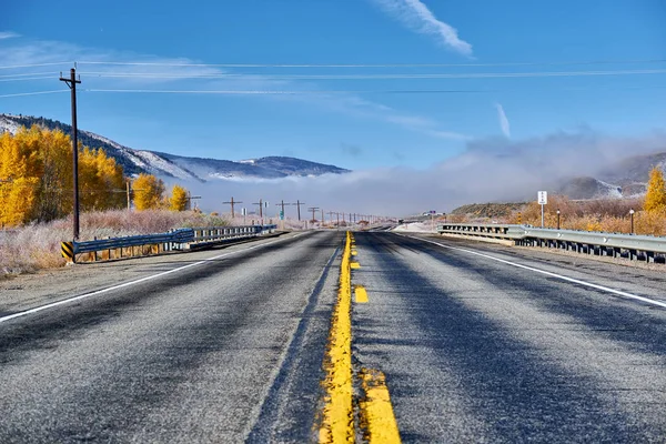 Autopista Colorado Otoño — Foto de Stock