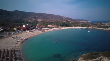 Güzel plaj hava atış, Sithonia, Yunanistan