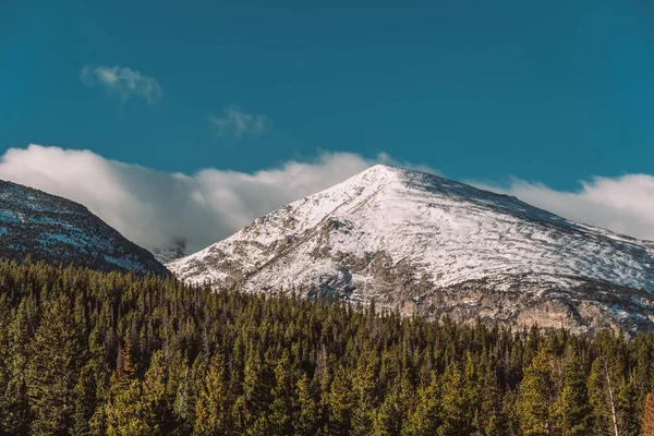 Malebný Pohled Sněhu Horách Rocky Mountain National Park Colorado Usa — Stock fotografie