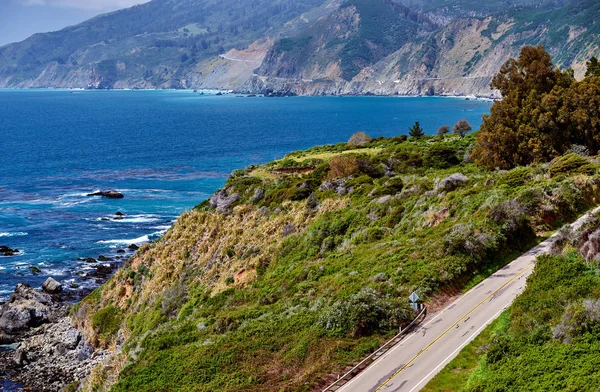 加州太平洋沿岸的空道 — 图库照片