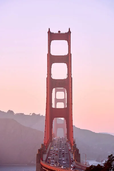 Weergave Van Golden Gate Bridge Bouw San Francisco California Usa — Stockfoto