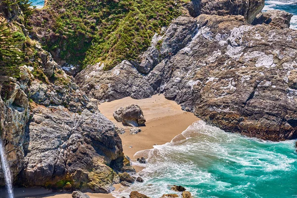 Vista Panorámica Del Paisaje Costa Pacífica California — Foto de Stock