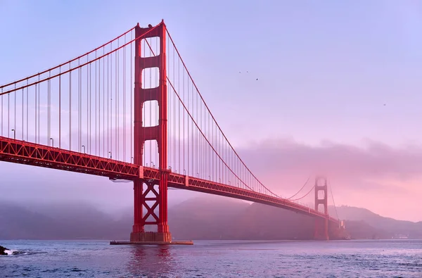 Veduta Della Costruzione Del Golden Gate Bridge San Francisco California — Foto Stock