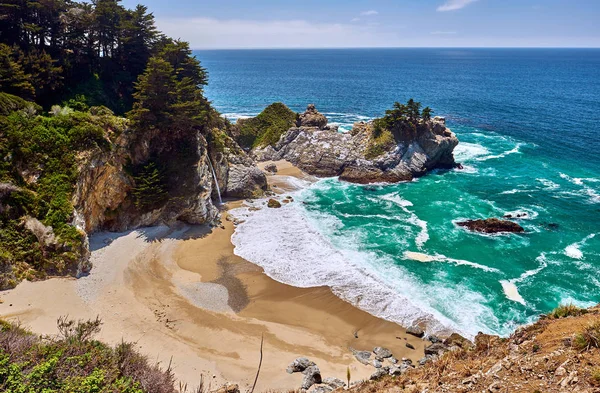 Vista Panorámica Del Paisaje Costa Pacífica California — Foto de Stock