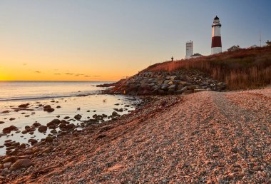 Montauk Deniz Feneri ve Plajı 