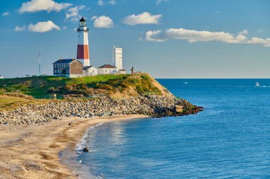 Montauk Deniz Feneri ve Plajı 